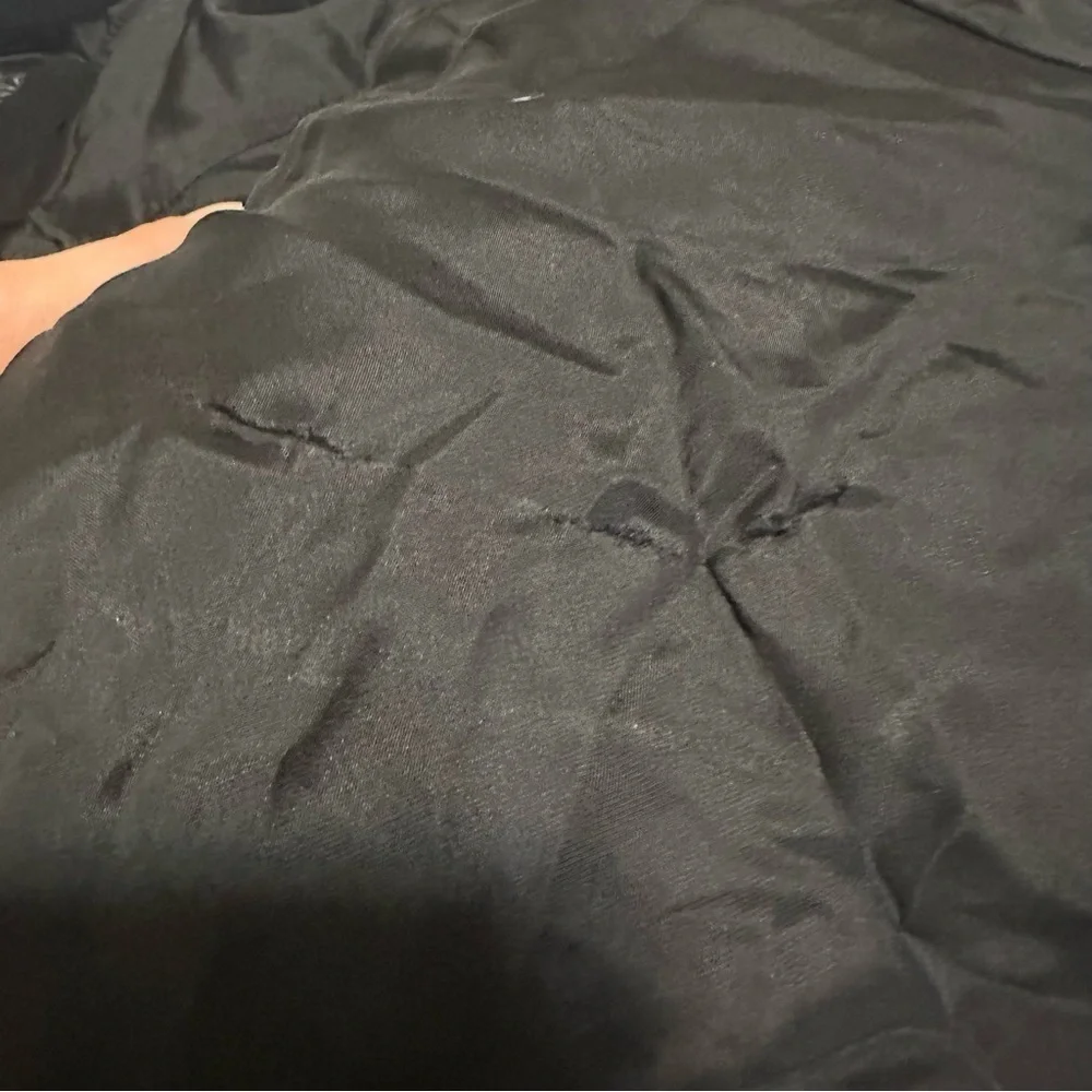 J crew Button-up shirt in sheer organza black